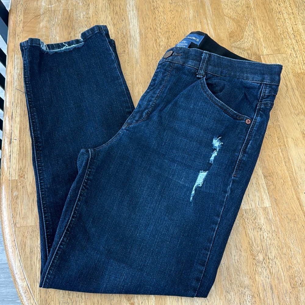 Democracy Straight fit Capris jeans